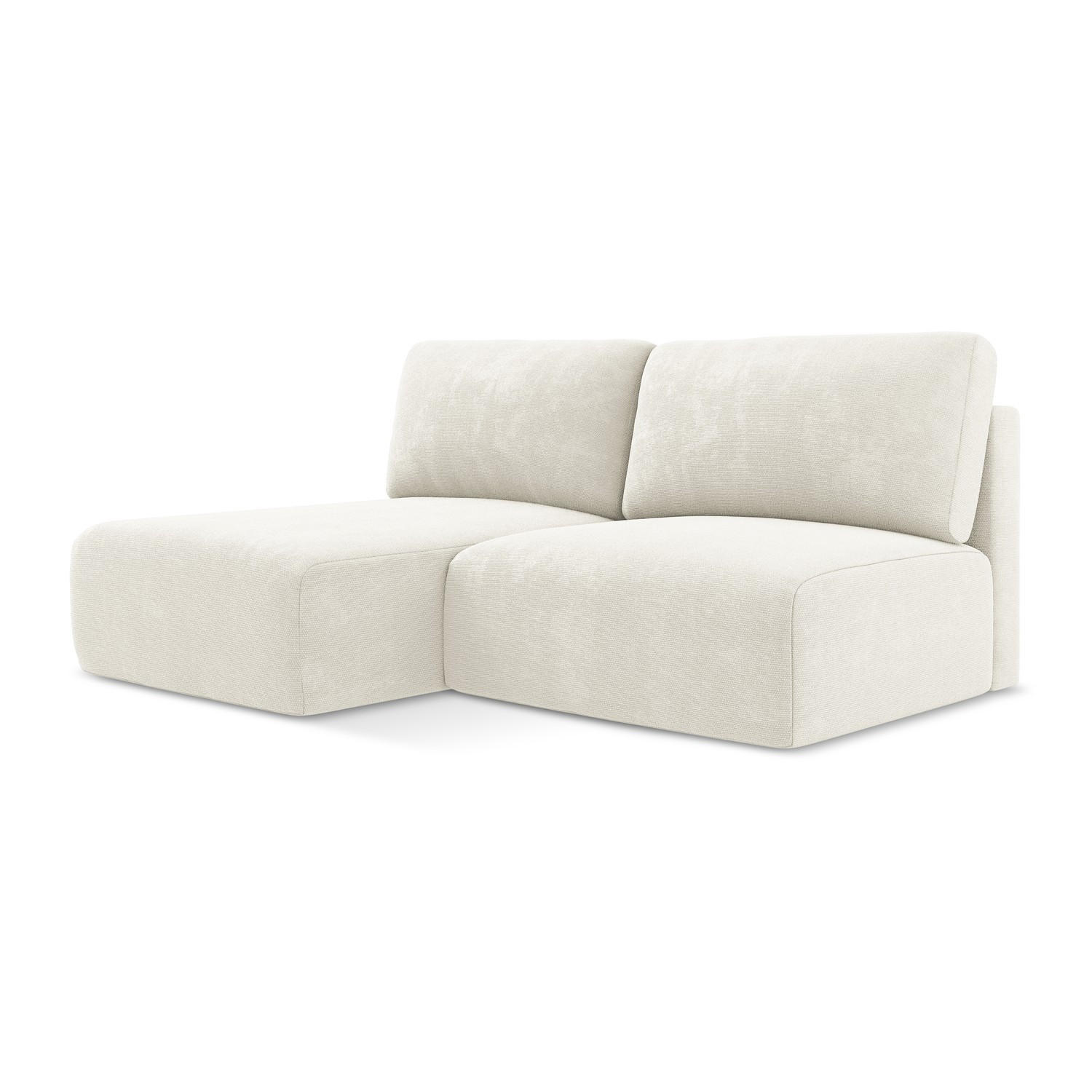 LaMiaSofa Ecksofa Weiß 210x149 cm