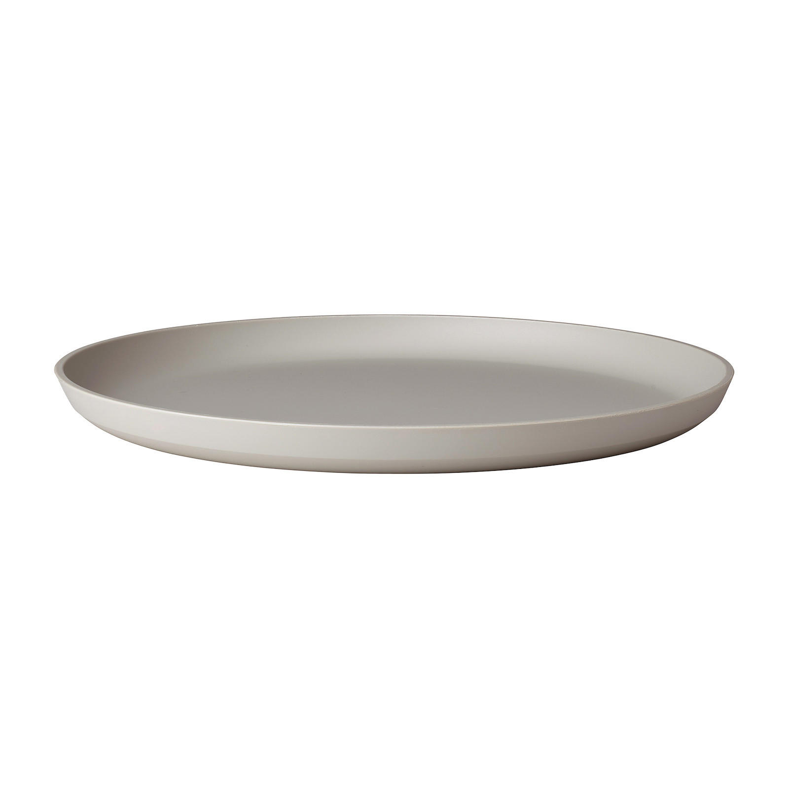 ESSTELLER Silueta Nordic White ø 26 cm - Weiß, Kunststoff (26cm) - Mepal