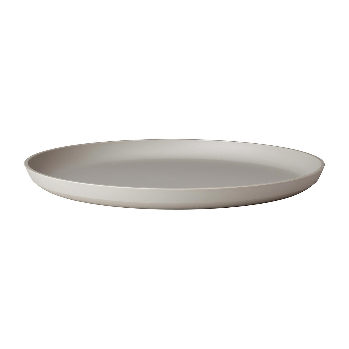 ESSTELLER Silueta Nordic White ø 26 cm - Weiß, Kunststoff (26cm) - Mepal