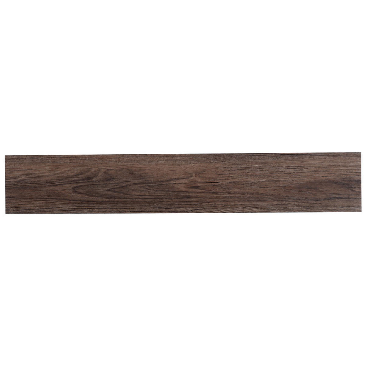 VINYLBODEN 5m²/36-TLG. selbstklebend PVC - Dunkelbraun, Kunststoff (0.2/91.5/15.2cm) - Livingandhome