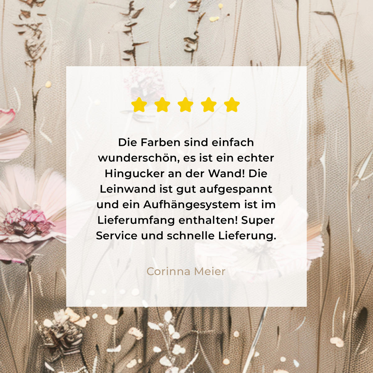LEINWANDBILD Blumen - Rosa - Modern - Beige Wandbilder 80x60 cm - Beige, Textil (80/60cm) - MuchoWow