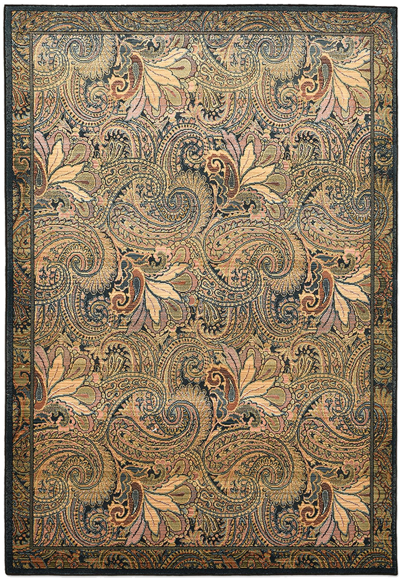 WEBTEPPICH Gabiro 739 160x235 cm - Goldfarben, Textil (160/235cm) - THEKO