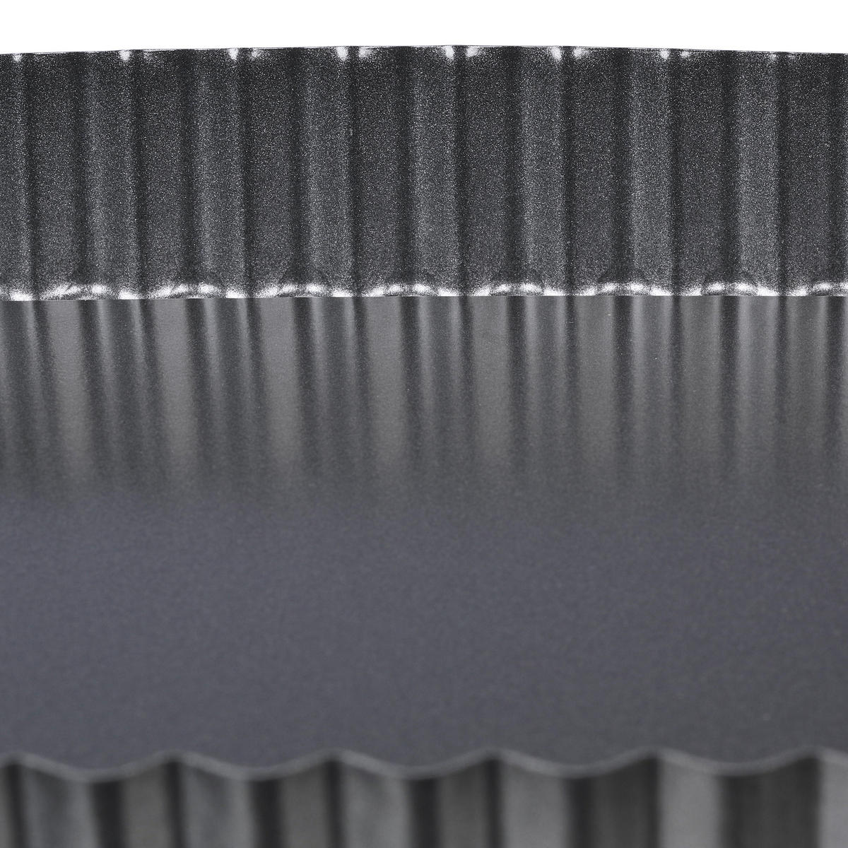 2XFORMA na tartu - antracitová, kov (31/3.5/21.5cm) - Relaxdays