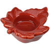 TEELICHTHALTER Ahornblatt - Rot, Keramik (9.8/3cm) - Home Styling Collection