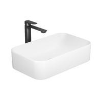 WASCHBECKEN Hochwertiges Keramik Weiß Matt 61 / 38 / 15 cm - Weiß, Keramik (38/15/61cm) - EMKE