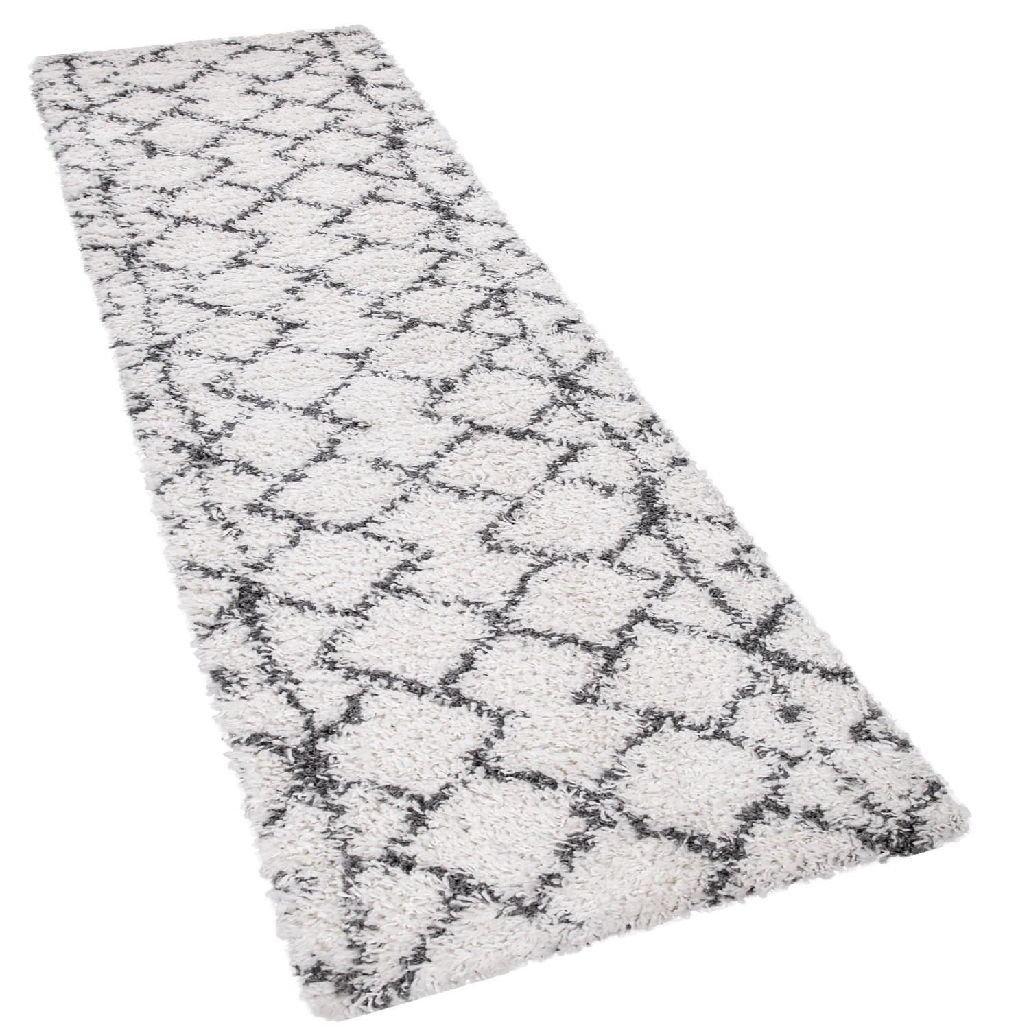 HOCHFLORTEPPICH 80/150 cm Kalmar 450 - Anthrazit, Textil (80/150cm) - Paco Home