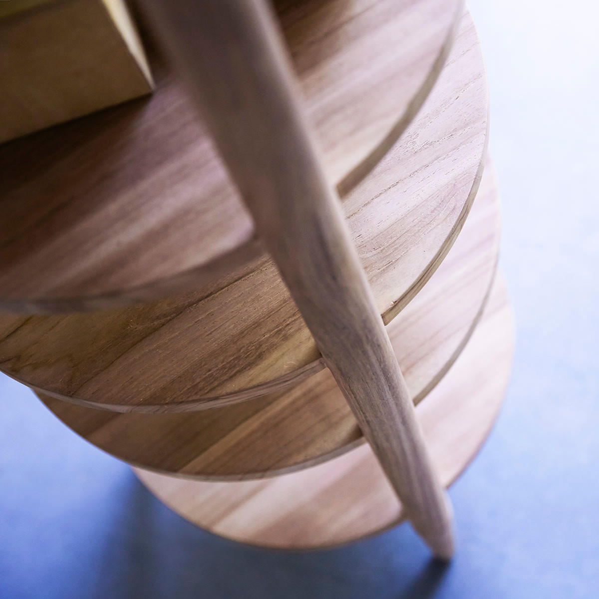 HOCHSCHRANK Poline Natur aus Teak - Naturfarben, Holz (50/170/50cm) - Tikamoon