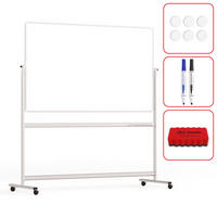 MOBILES Whiteboard - Fürs Büro Schreibfläche 170x100cm - Weiß, Metall (170/100/2cm) - ALLboards