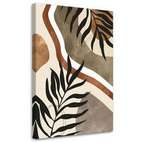 KUNSTDRUCK Beige 70/100 cm - Beige, Textil (70/100cm) - KUNSTLOFT