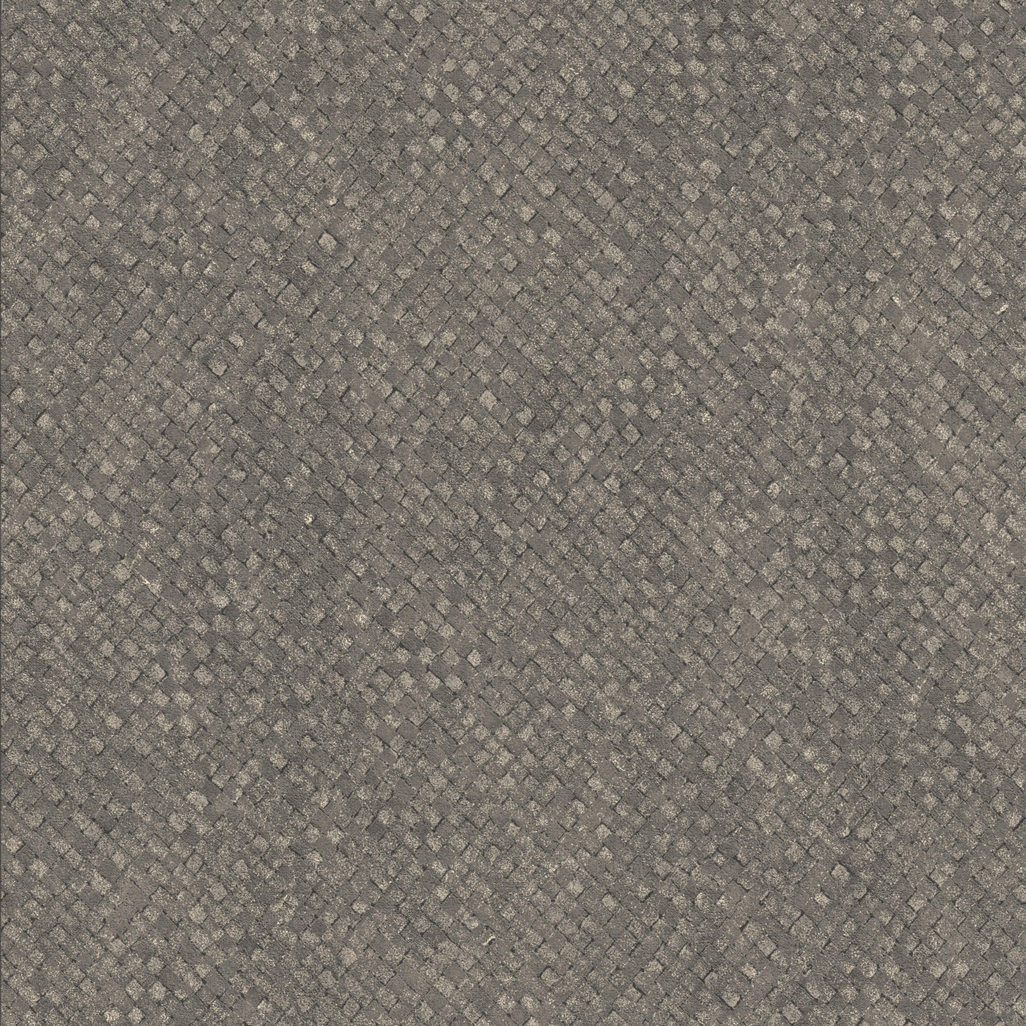 VLIESTAPETE - Geflechtstruktur Grau - Grau, Papier/Kunststoff (52/1000cm) - Easy Decor