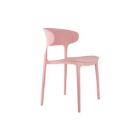 ESSZIMMERSTUHL Fain - Rosa - 40,5/75 cm - Pink, Kunststoff (40/75/50cm) - Leitmotiv