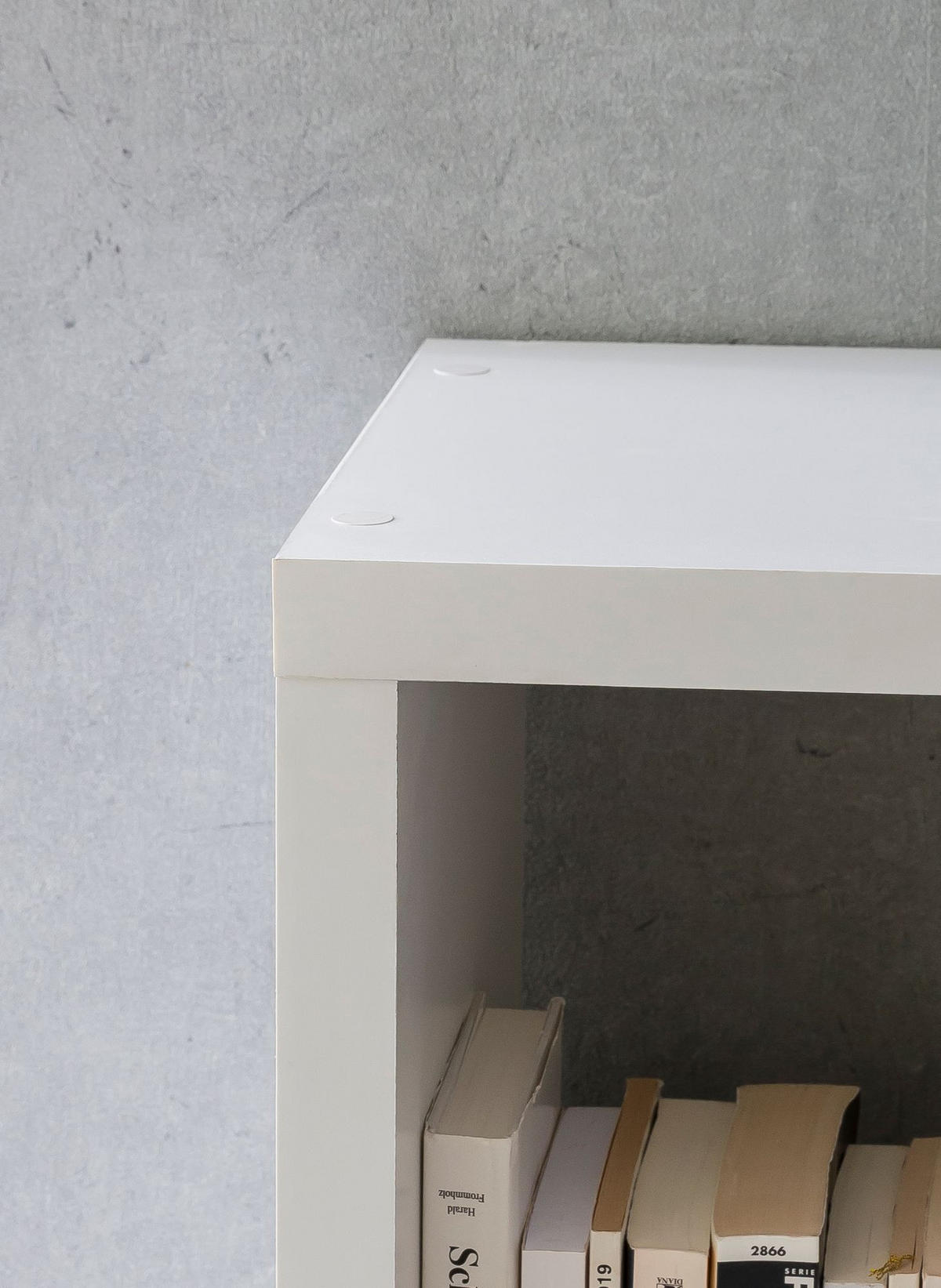 WÜRFELREGAL – Weiß, 112x112x29 cm, 9 Fächer, Raumtrenner - Weiß, Holz (112/112/29cm) - KADIMA DESIGN