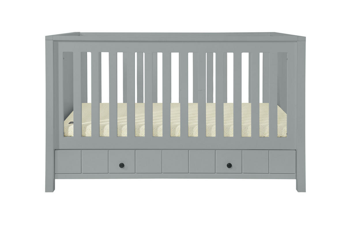 GITTERBETT Allpin 140/70 - Grau, Holzwerkstoff (70/140cm) - RAUMHIRSCH FURNITURE