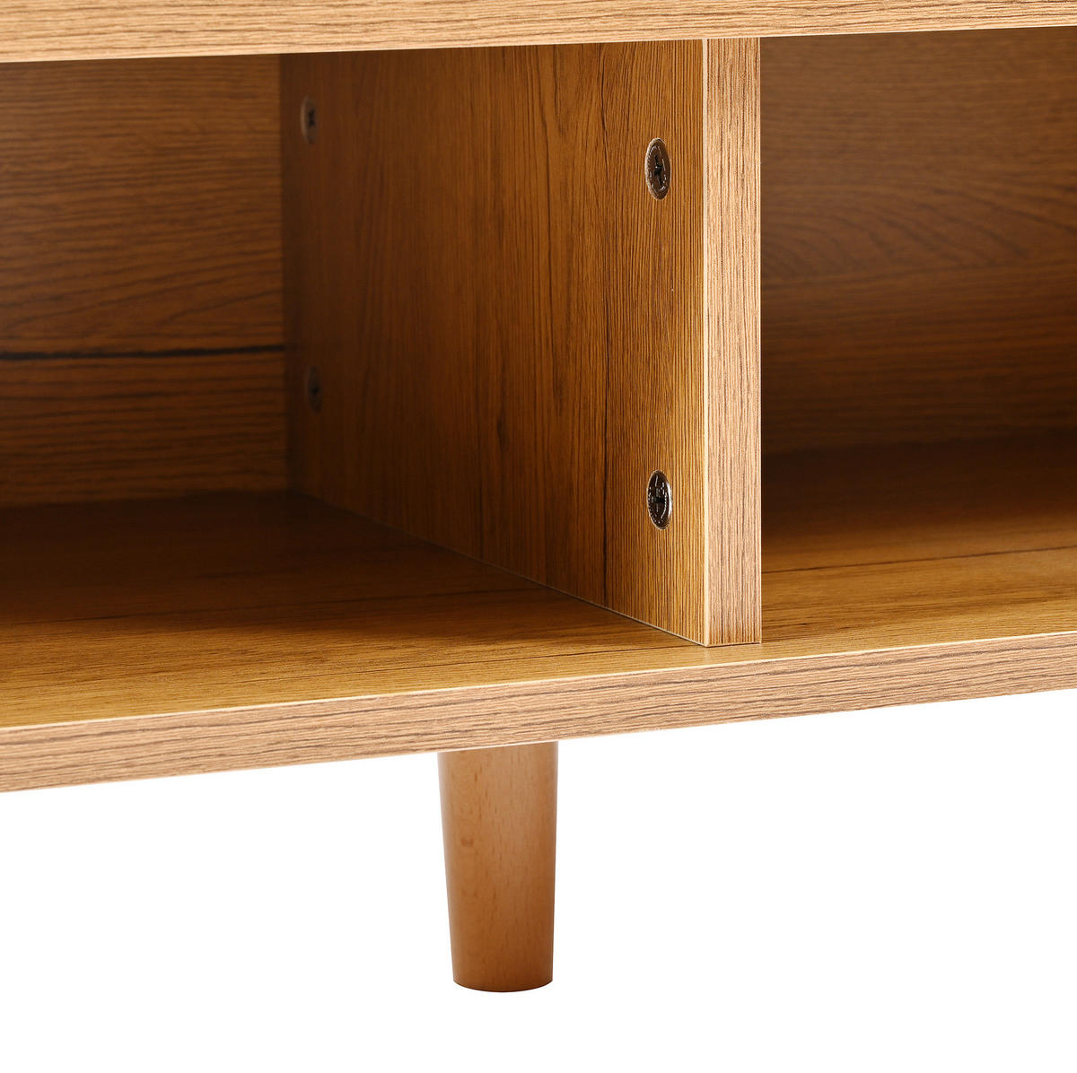 SCHUHSCHRANK aus Spanplatte 90x35x99cm in Weiß mit verstellbaren Einlegeböden - Weiß, Holzwerkstoff (90/99/35cm) - Modfu