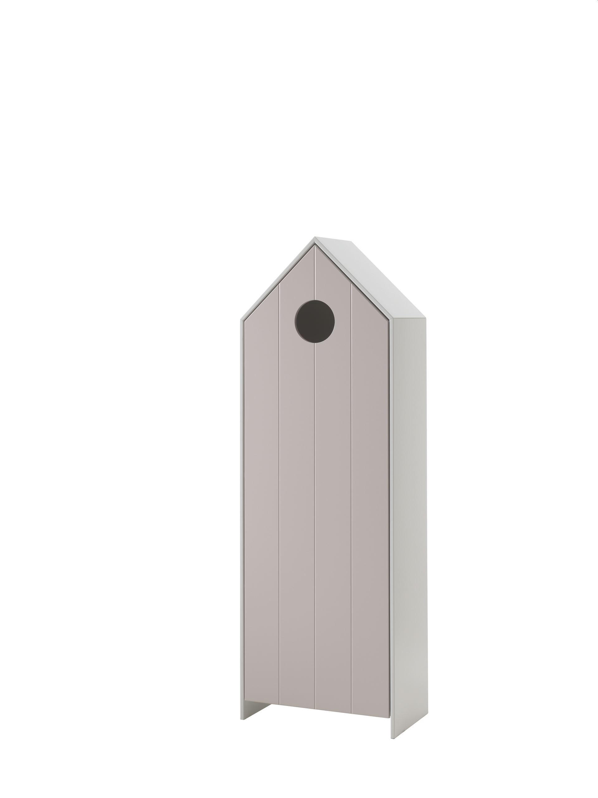 58aufmkessel Regalschrank Pink, Weiß 58x171x37 cm