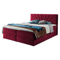 BOXBETT Top 4 - Rot, Holz (160/200cm) - MIRJAN24