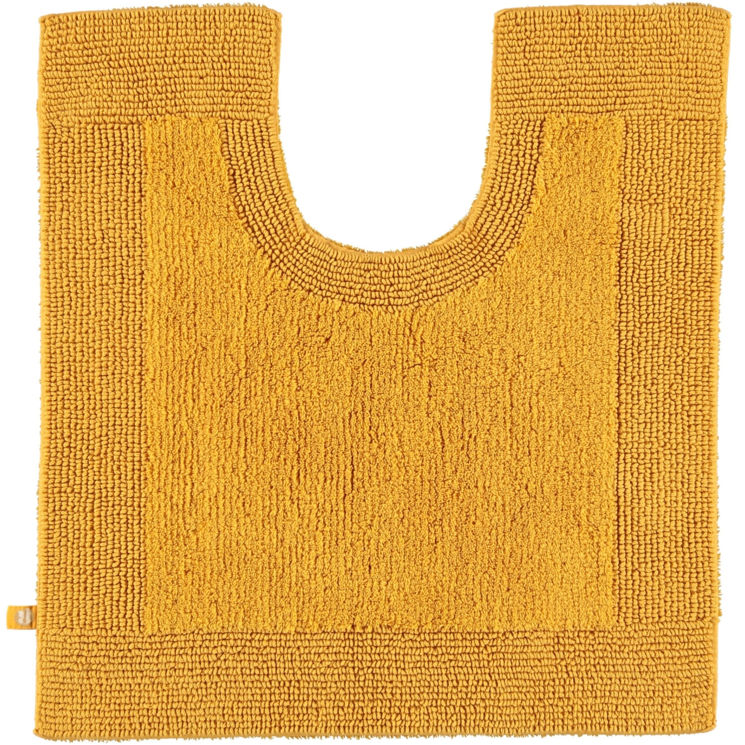Rhomtuft Wc-Vorleger Gelb 60x60 cm