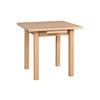 ESSTISCH Max 7, 80-110/80 cm, sonoma - Sonoma Eiche, Holz (80/80/76cm) - Leaf Design