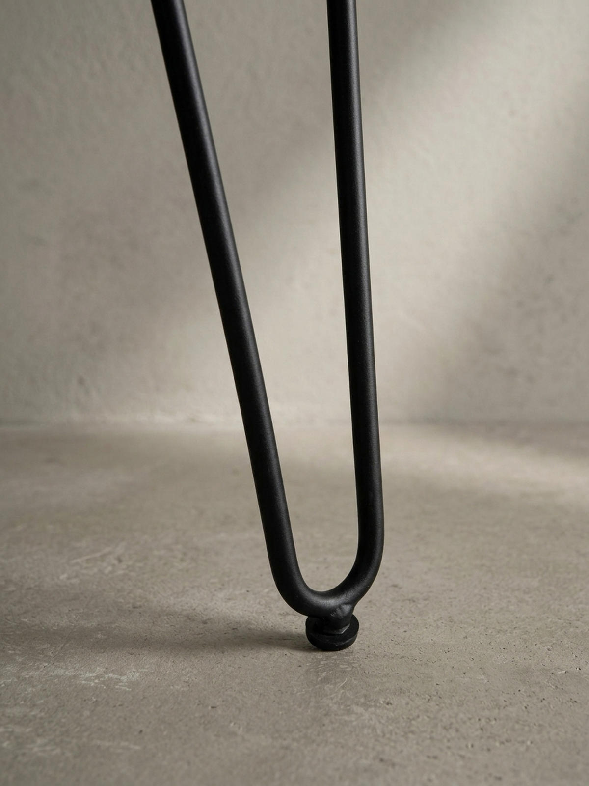 SCHREIBTISCH – Massivholz/Metall, 150x36x75 cm, Baumkante, Haarnadelbeine - Schwarz/Akaziefarben, Holz/Metall (36/150/75cm) - KADIMA DESIGN