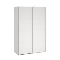 SCHIEBETÜRENSCHRANK, Bergamo, Weiß, Holzwerkstoff, 139 x 67 x 221 cm - Weiß, Holzwerkstoff (139/221/67cm) - ebuy24