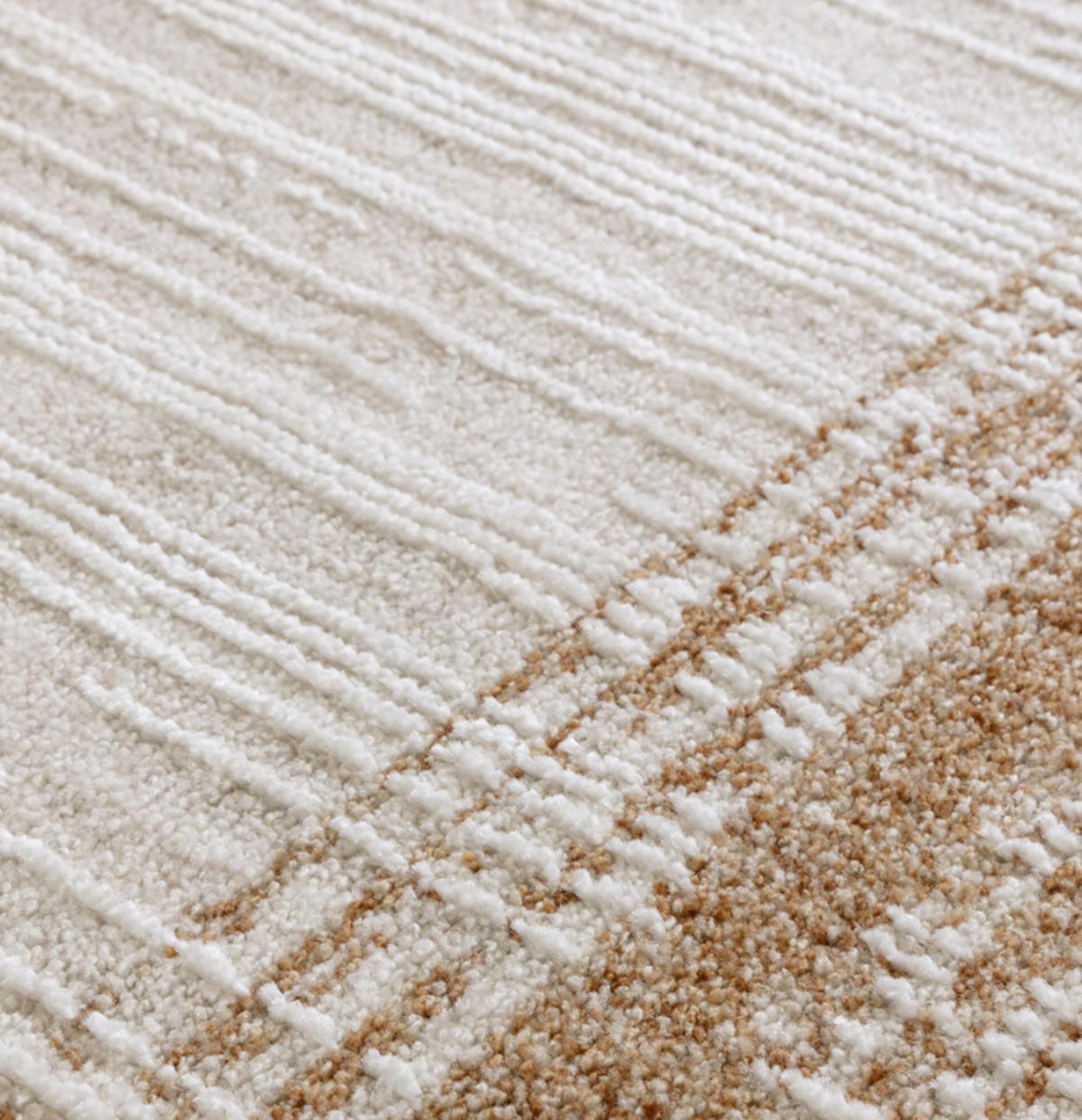 TEPPICH modern Flachgewebe ROMA Beige 200 x 300 cm - Beige, Textil (200/300cm) - Novatrend