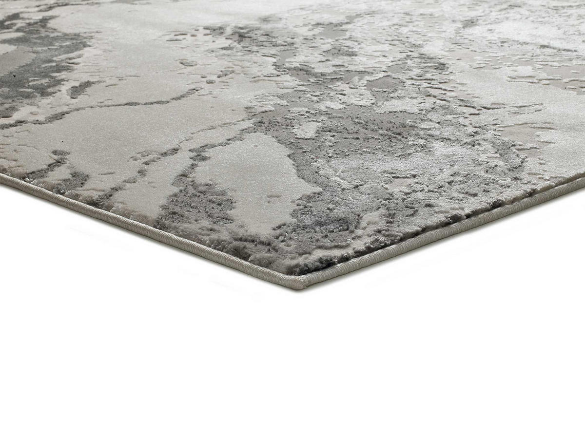 WEBTEPPICH Grau Agata 80/150 cm - Grau, Naturmaterialien/Textil (80/150cm) - Atticgo