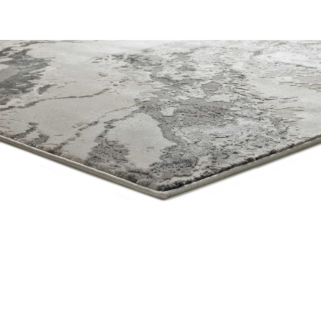 Thumbnail - Atticgo Webteppich, Grau, Textil, Abstrakt, Rechteckig, 160x230 cm, Oeko-Tex® Standard 100, in verschiedenen Größen erhä...