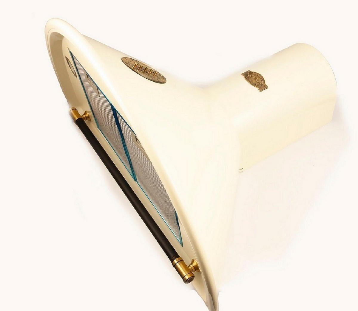 DUNSTABZUGSHAUBE A 9423 ElfBE Eco 90 cm Creme - Creme, Metall (90/69.5/50cm) - Kaiser Küchengeräte