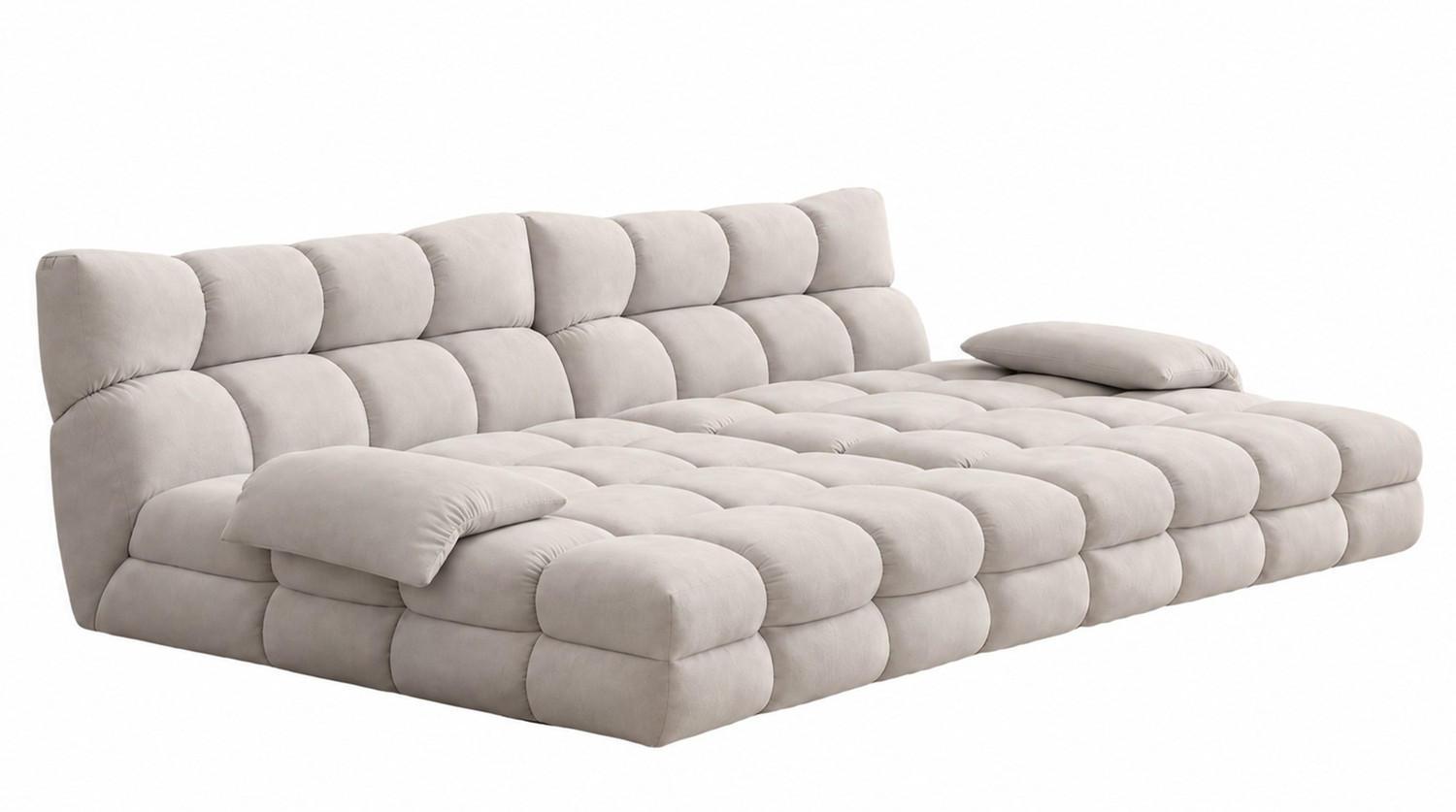 Kawola Big Hellgrau 290x86x178 cm