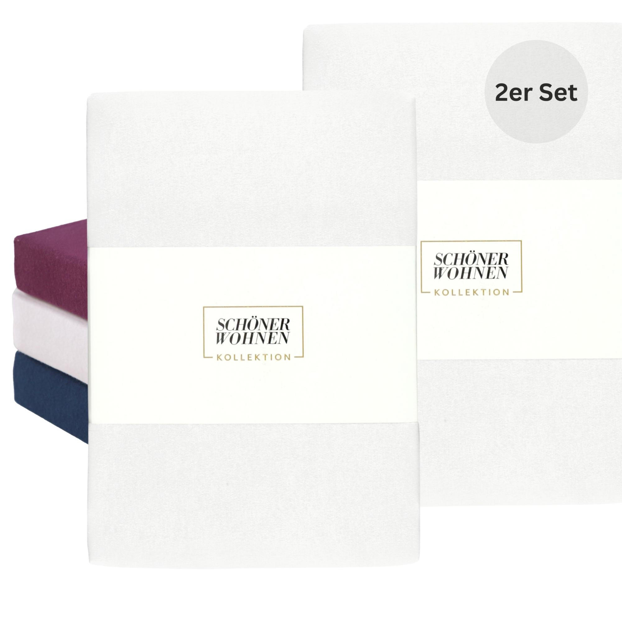 KINDERSPANNBETTLAKEN BASIC - Weiß, Textil (60/120cm) - Schöner Wohnen