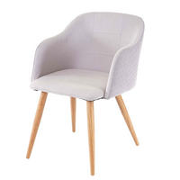 ESSZIMMERSTUHL Hellgrau - Hellgrau, Textil (53/78/60cm) - MCW