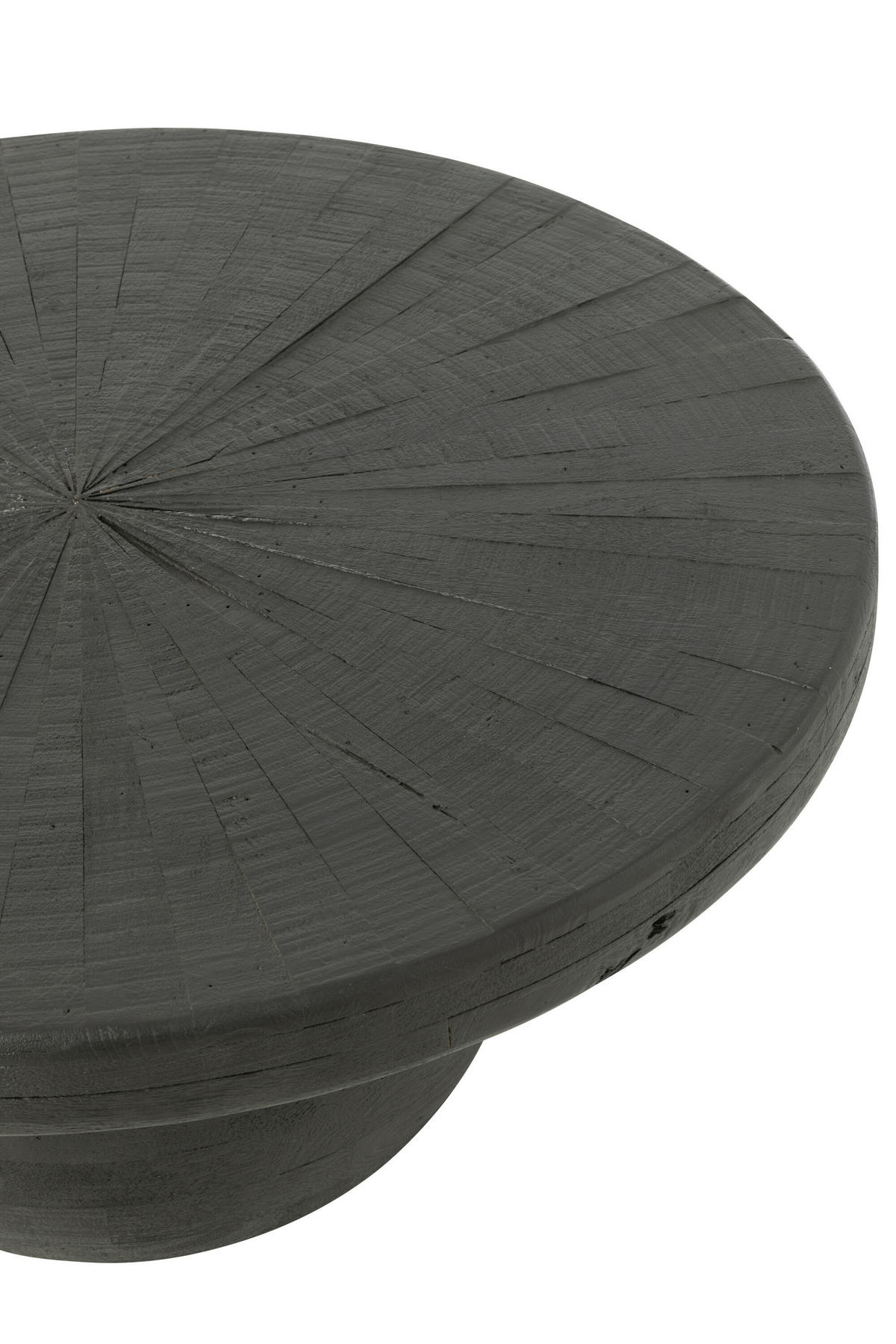 TISCH SHANIL - Holz - Schwarz - Schwarz, Holz (80/80/39.5cm) - J-Line