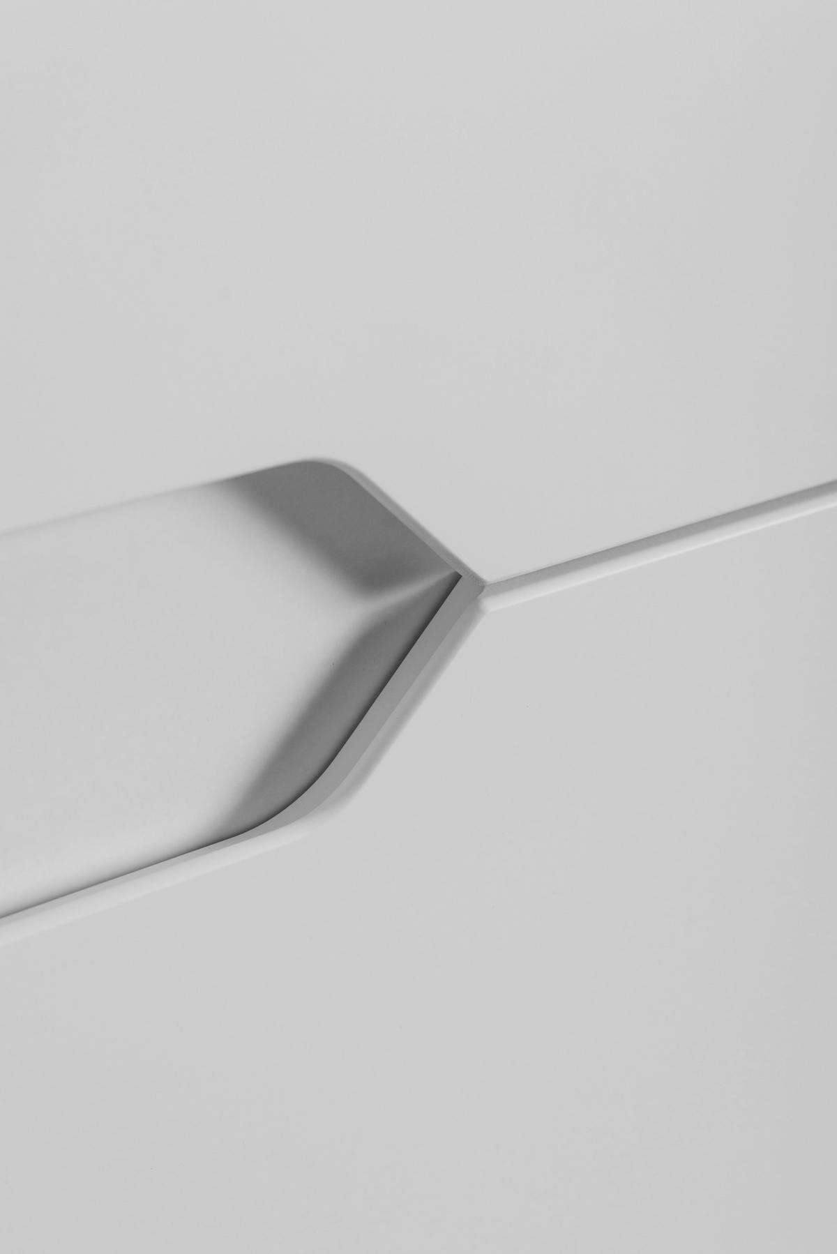 HÄNGESÄULE MODERN 136cm - Wit - Weiß, Holzwerkstoff (35/136/27cm) - Rodan