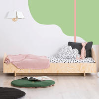 POSTEĽ 90/190 Louison Prírodné drevo - hnedá, drevo (90/190cm) - Petits-meubles