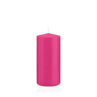 STUMPENKERZEN Pink Ø 68 x 150 mm, 12 Stück - Pink, Paraffin (7/15cm) - Wiedemann Kerzen
