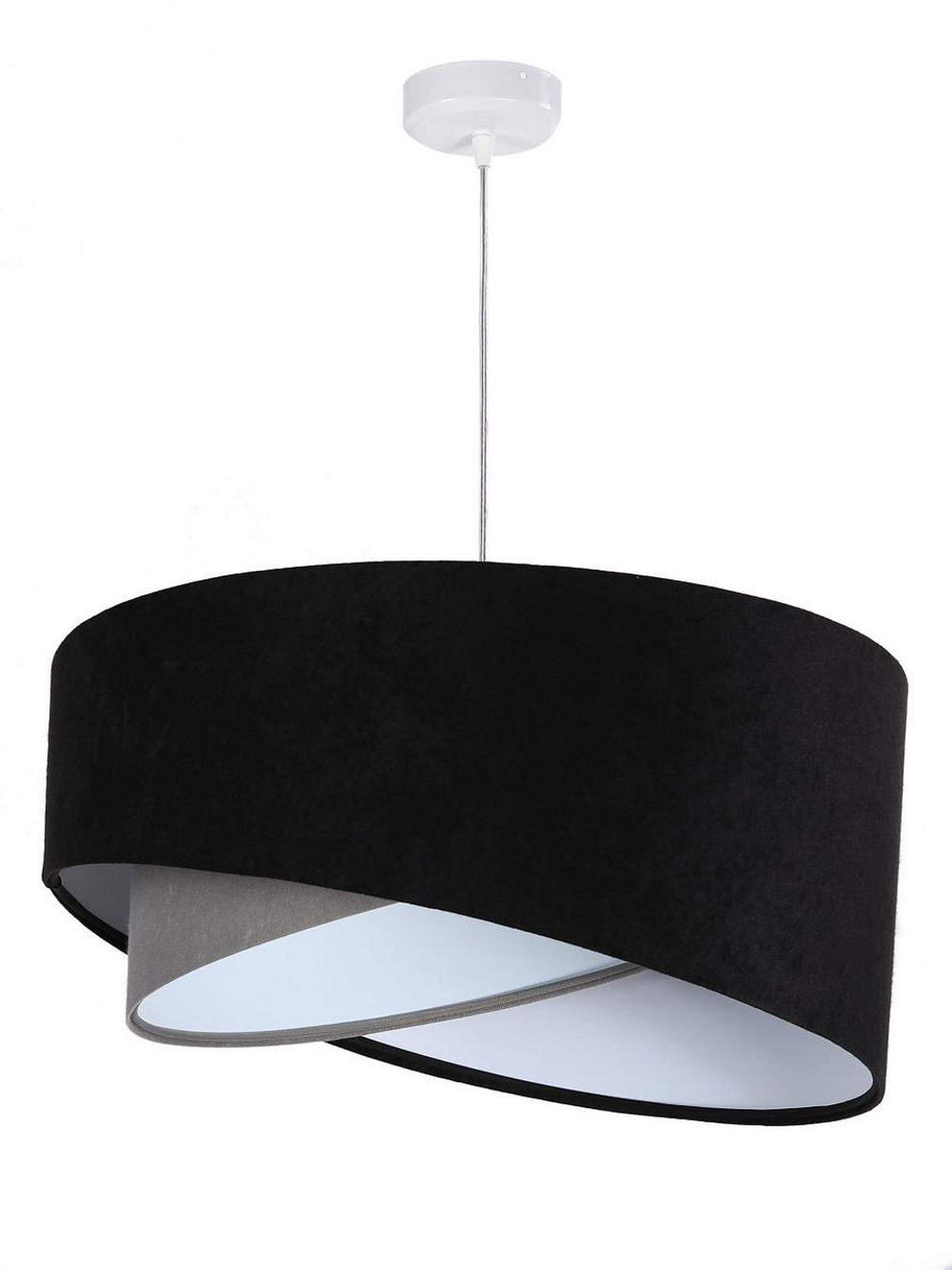 HÄNGELEUCHTE Grau 50/23 cm - Grau, Kunststoff (50/1.3/23cm) - ONZENO