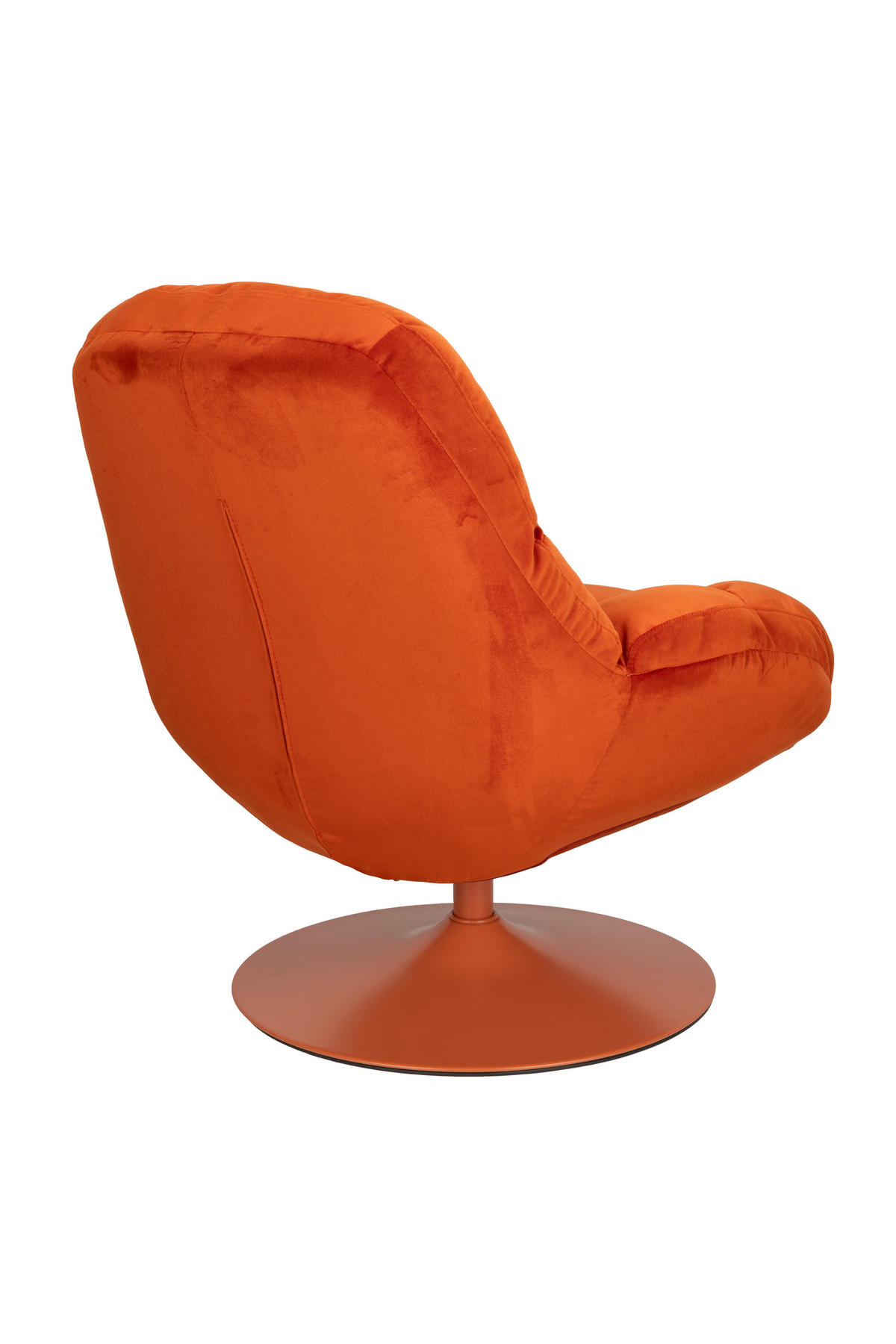 SESSEL Beefy - Orange - 84.5/76.5/84.5 cm - Orange, Textil (76.5/84.5/84.5cm)