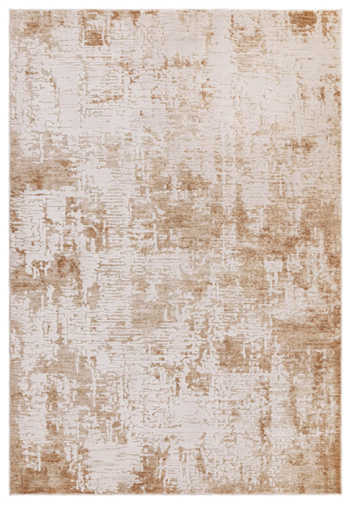 TEPPICH modern Flachgewebe FLOW Beige 200 x 300 cm - Beige, Textil (200/300cm) - Novatrend
