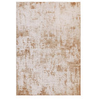 TEPPICH modern Flachgewebe FLOW Beige 200 x 300 cm - Beige, Textil (200/300cm) - Novatrend