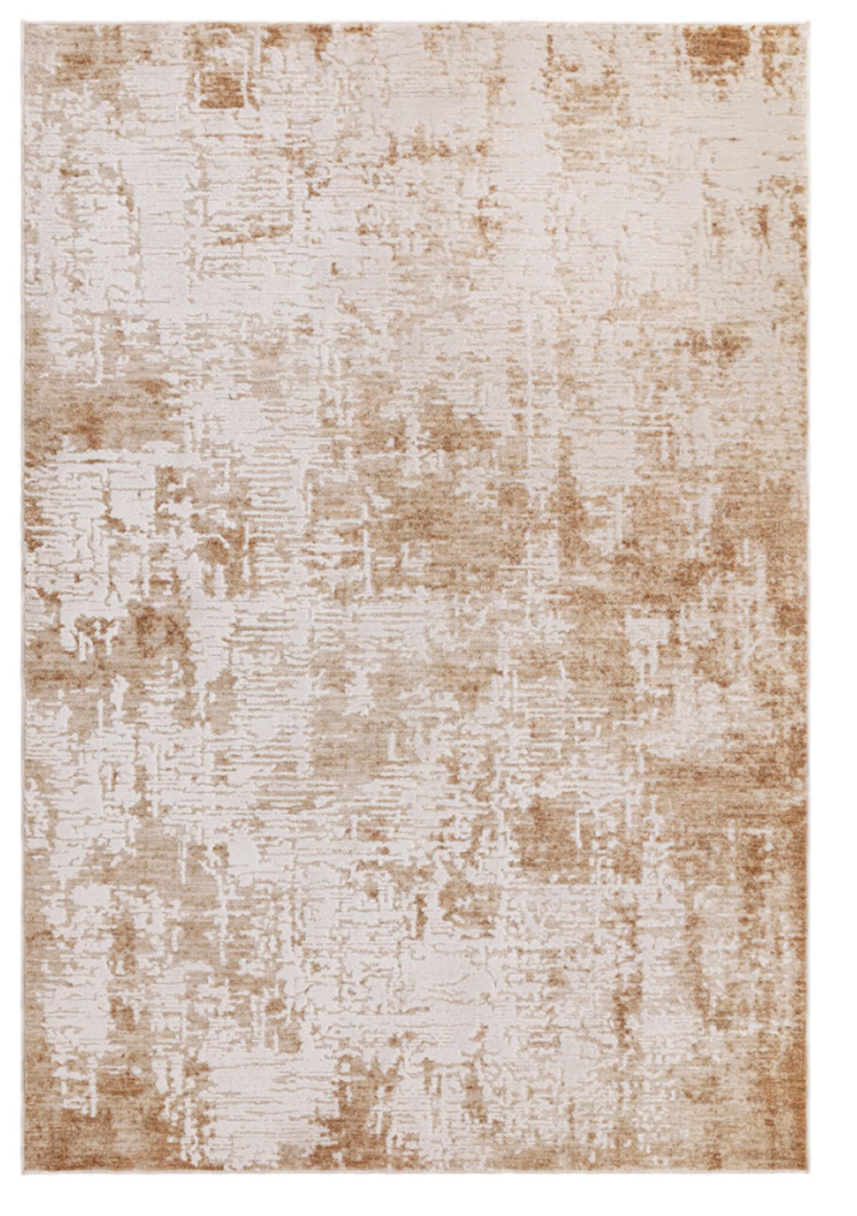TEPPICH modern Flachgewebe FLOW Beige 200 x 300 cm - Beige, Textil (200/300cm) - Novatrend
