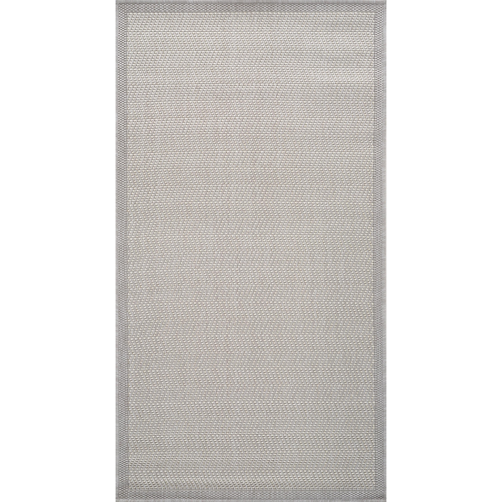 OUTDOORTEPPICH 80/150 cm Grau - Grau, Kunststoff/Textil (80/150cm) - LIVABLISS