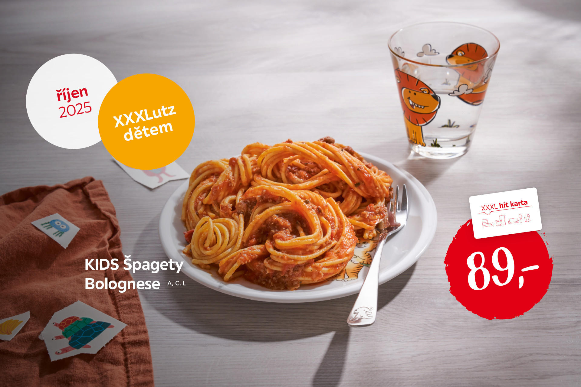 Kids - špagety Bolognese