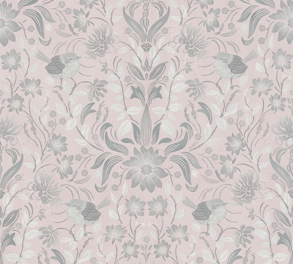 VLIESTAPETE Rosa 53/1005 cm - Pink, Kunststoff/Textil (53/1cm) - KUNSTLOFT
