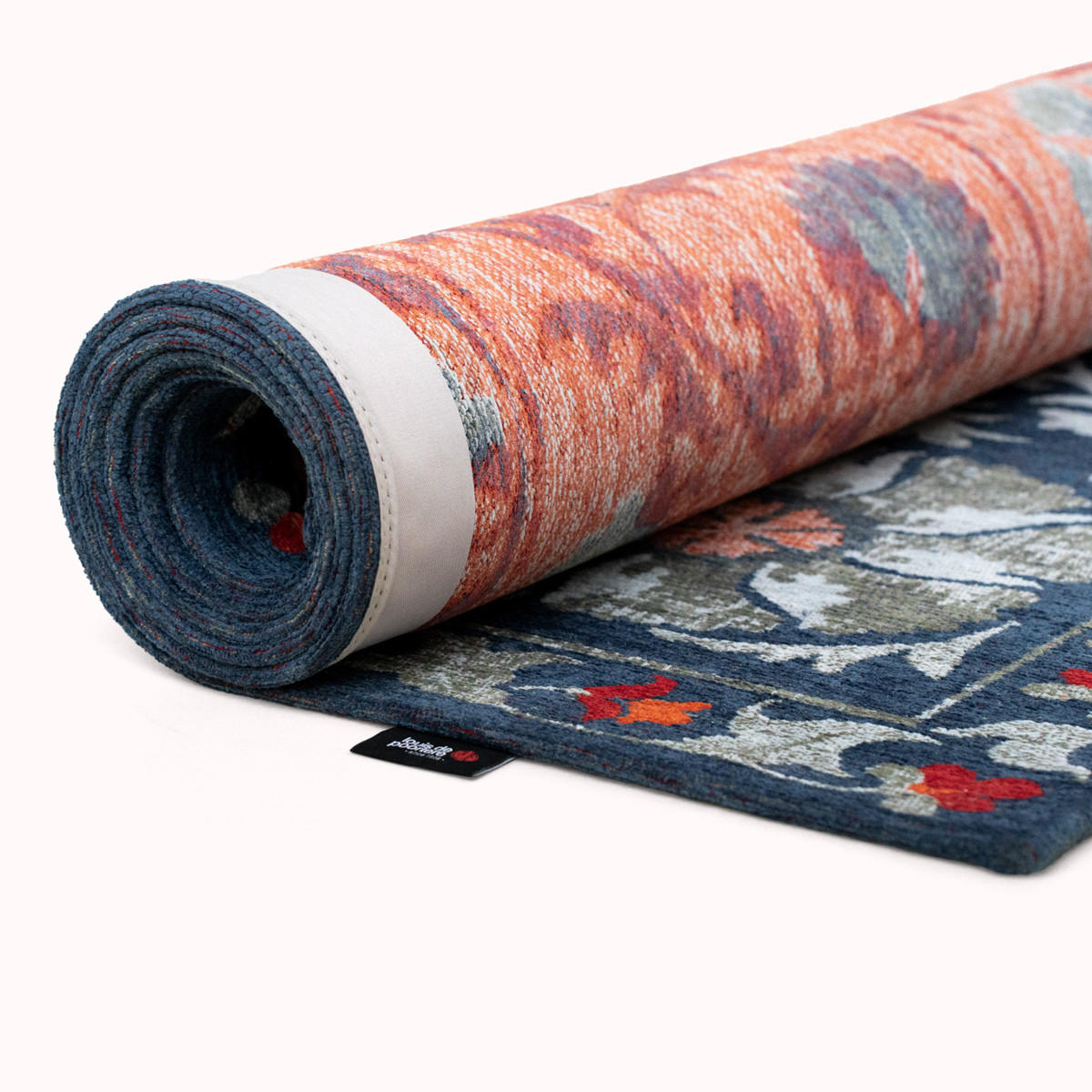 TEPPICH Nordic Suzani 140/200 cm - Blau, Textil (140/200cm) - Louis De Poortere