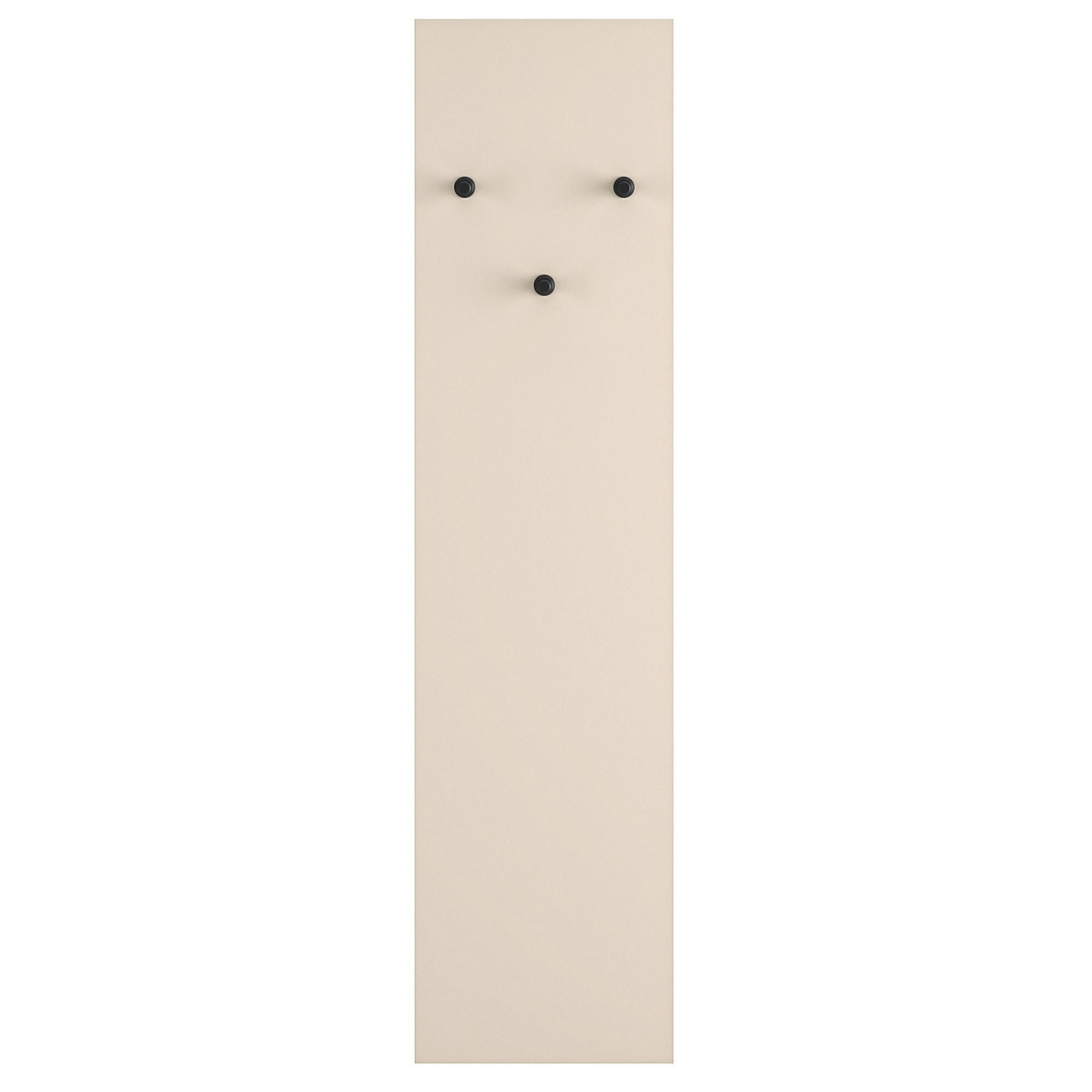 GARDEROBENPANEELE DROMA,Creme - Creme, Holzwerkstoff (34/137/2cm) - KONSIMO®