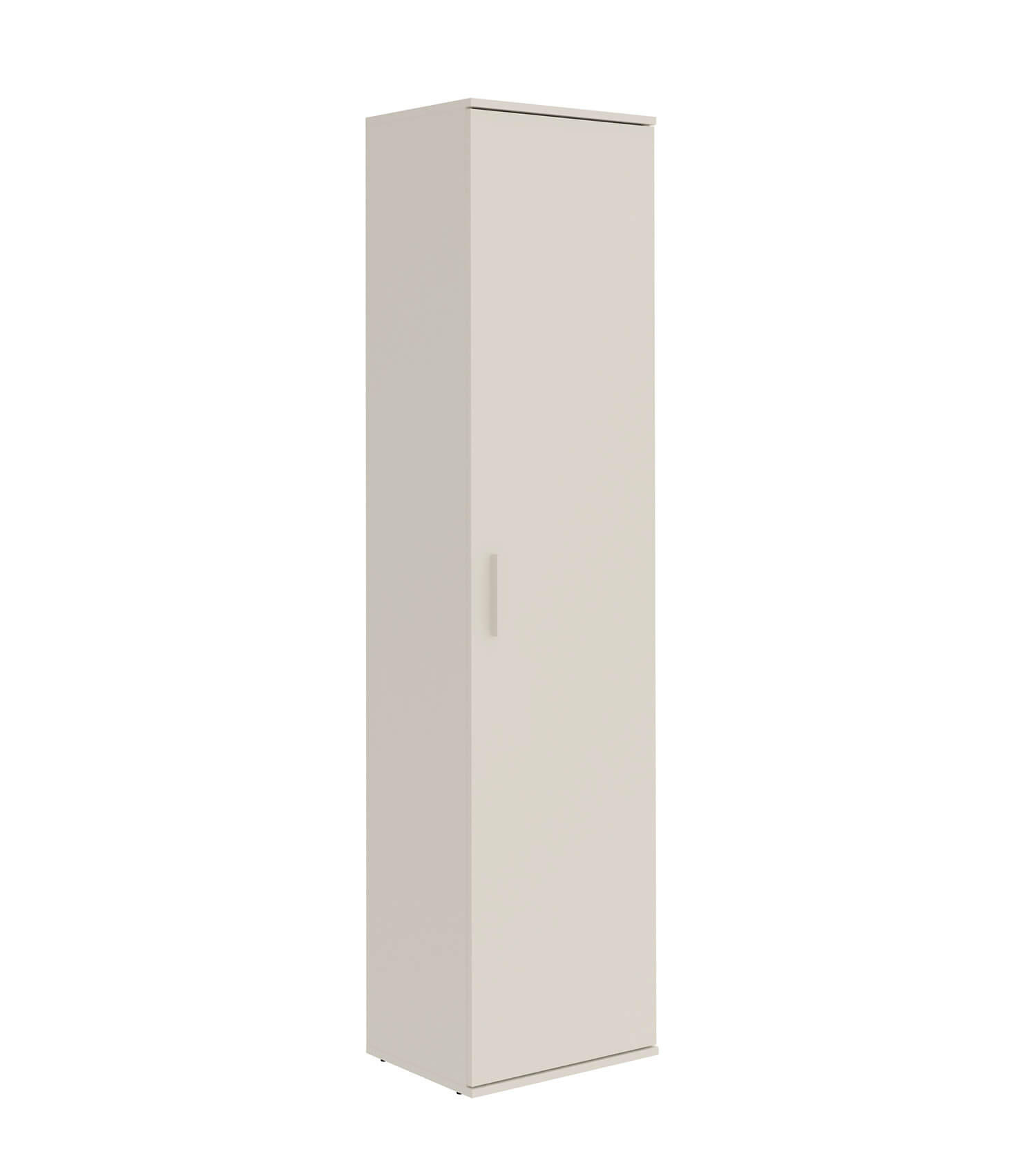 MEHRZWECKSCHRANK Der Kompakte - Beige, Holzwerkstoff (60/180/34cm) - Mokebo