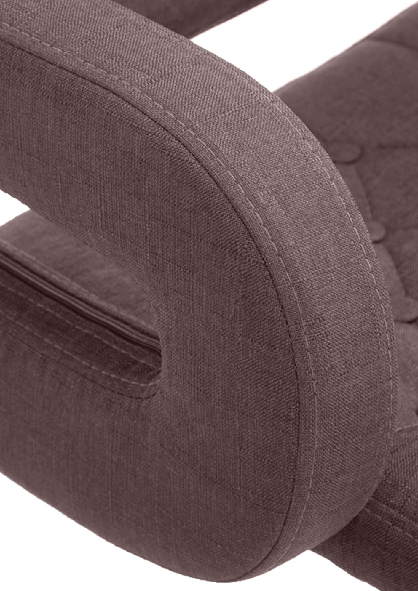 Thumbnail - CLP Barhocker, Braun, Textil, 62x103x55 cm, Esszimmer, Barmöbel, Barhocker