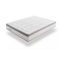 MATRATZE Grand Max Multizone - 200X200 cm- Härtegrad H2/H3 - Weiß, Textil (200/200cm) - Moonia