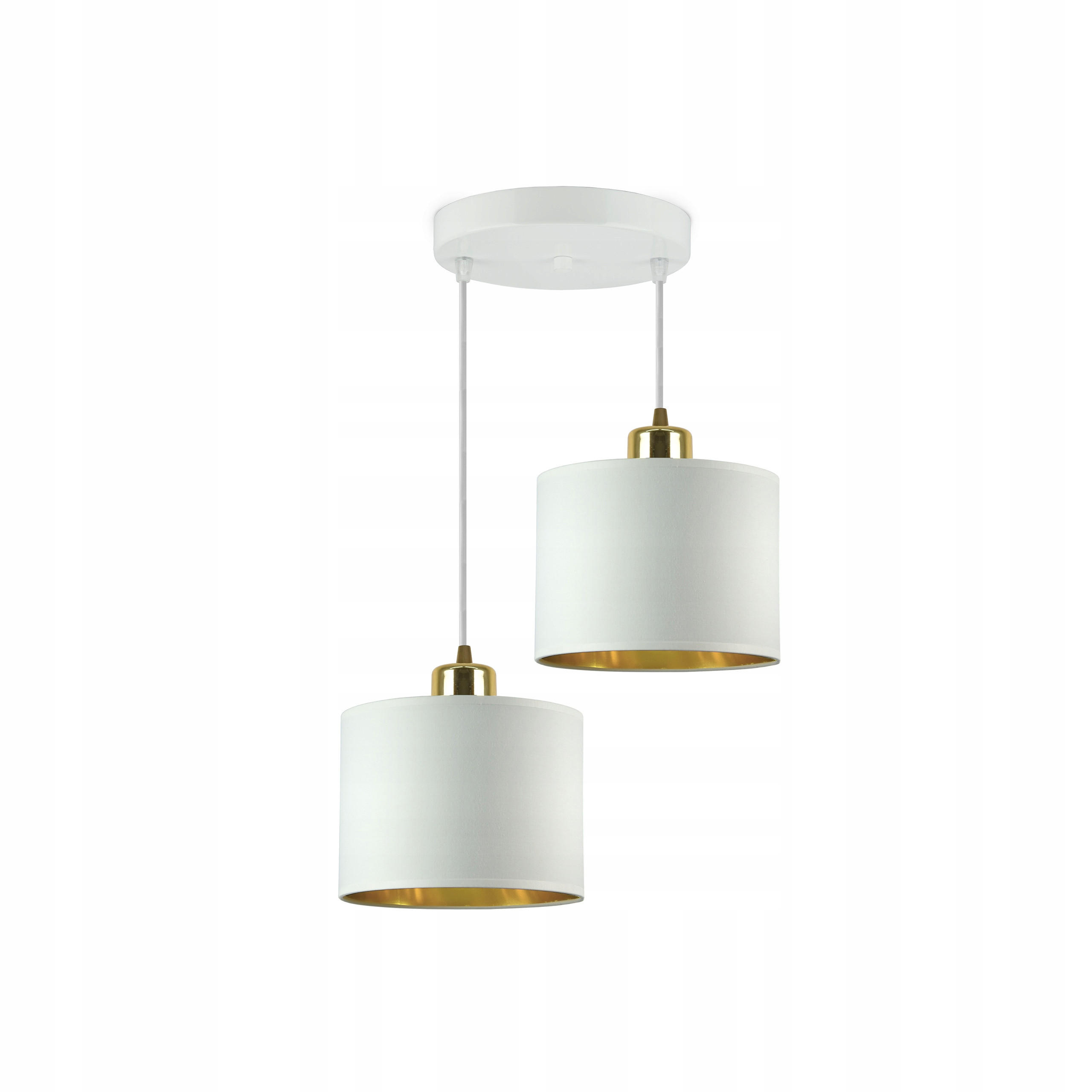 kiki design Wandleuchte Weiß, Gold 34x80x34 cm