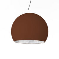 HÄNGELEUCHTE - Braun, Metall (50/50/40cm) - Lumicom